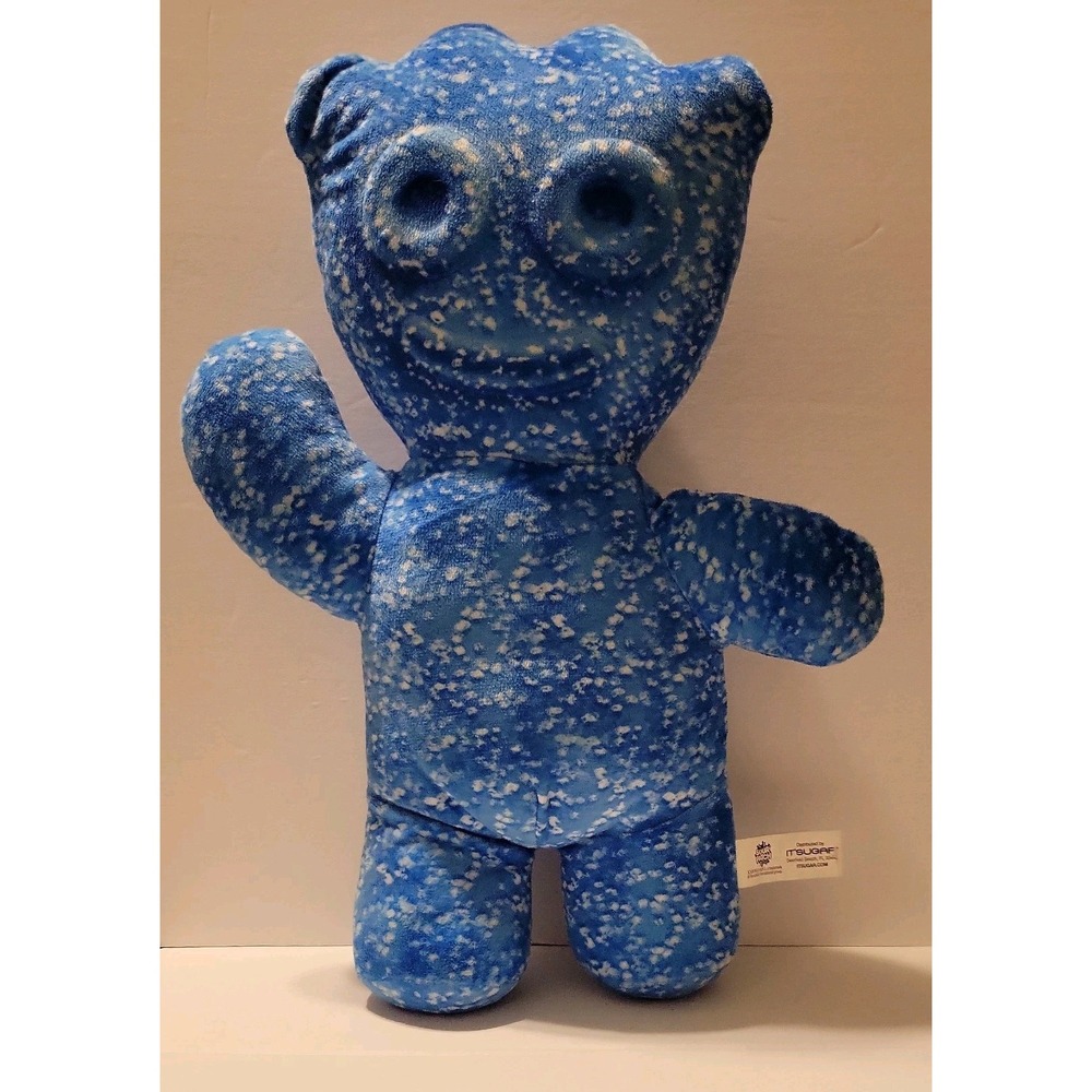 Sour Patch Kids Blue Candy Gummy Stuffed Plush Toy Pillow 16"